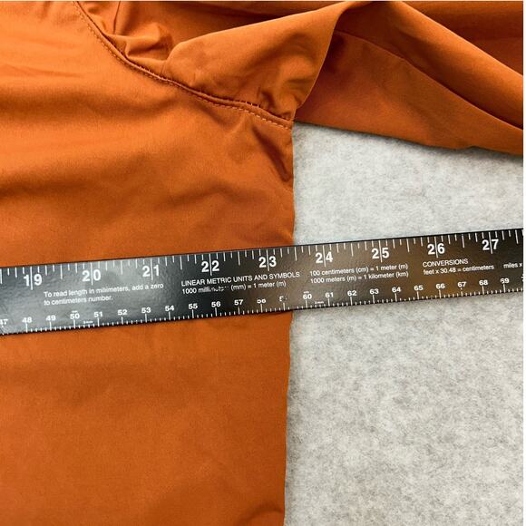 Smoke Rise Men's Nylon Utility Jacket Hood Regular Fit Rust 100% Poly Men Medium - Picture 5 of 15